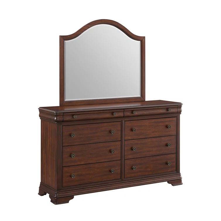 Picket House Furnishings Stark 5PC Bedroom Set In Cherry