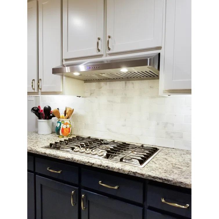 ProLine Range Hoods PROLINE 36" 600 CFM Ducted Under Cabinet Range Hood in Brushed Stainless Steel