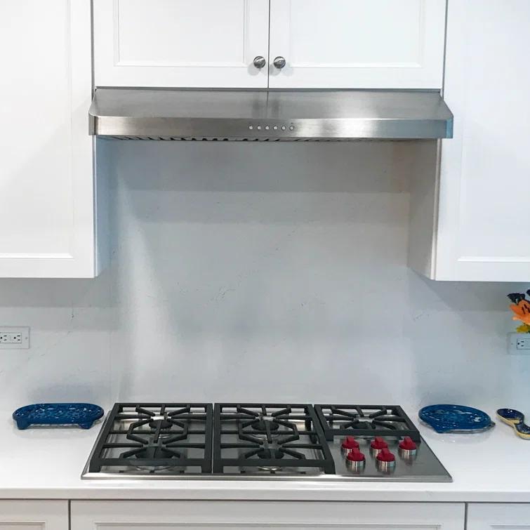 ProLine Range Hoods PROLINE 36" 600 CFM Ducted Under Cabinet Range Hood in Brushed Stainless Steel