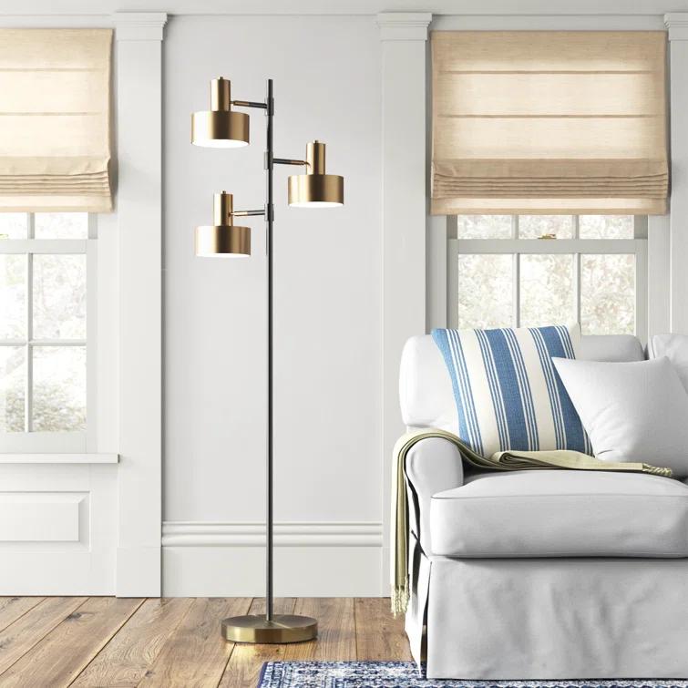 Stanton Triple Head Floor Lamp (67")
