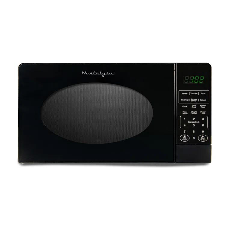Nostalgia 0.7 Cubic Feet Countertop Microwave