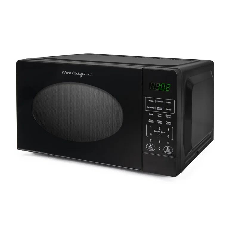 Nostalgia 0.7 Cubic Feet Countertop Microwave
