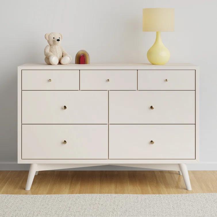 Palma 7 Drawer 53" W Double Dresser
