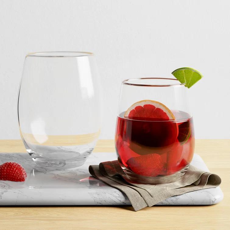 RIEDEL RIEDEL The O Wine Tumbler Cabernet/Viognier Wine Glass (Pay 6 Get 8) (Set of 8)