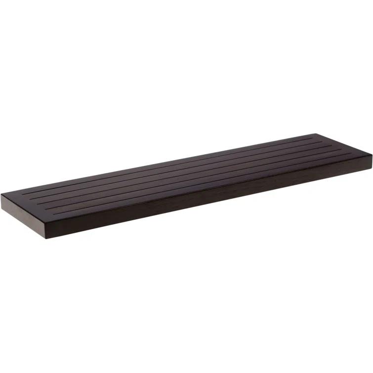 Aqua Teak Moa Teak Floating Shelf
