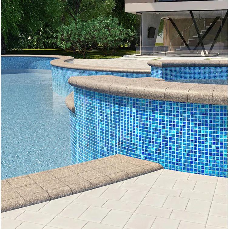 Celestial 0.8" x 0.8" Glass Grid Mosaic Wall & Floor Tile