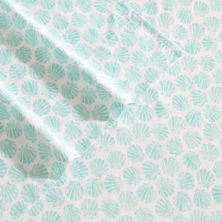Laura Ashley Laura Ashley Printed Cotton Percale Sheet Set