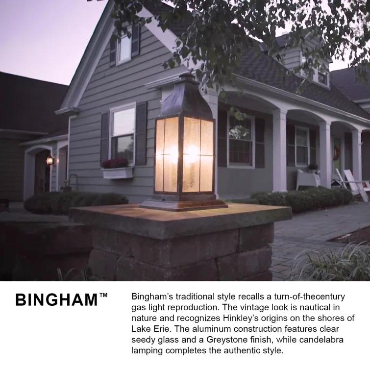 Hinkley Bingham 3-Light Pier Mount Light