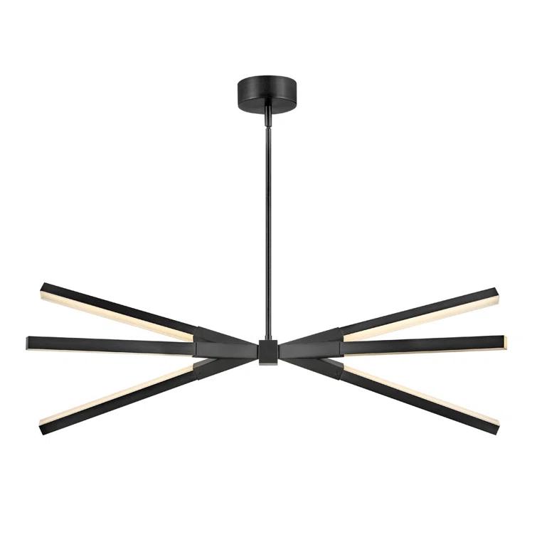 Fredrick Ramond Rae 39" Integrated LED Hanging Linear Pendant Light