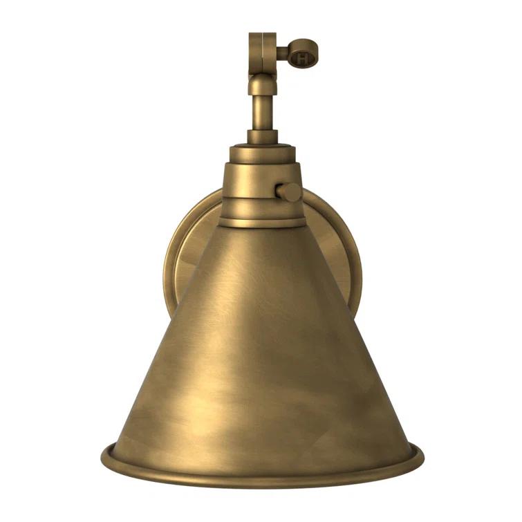 Lennon Plug-In Task Sconce - Brass