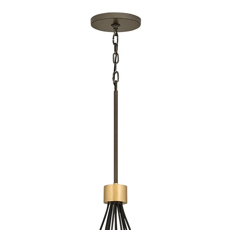 Hinkley Astrid 11-Light Geometric Multi-Tier Chandelier Pendant