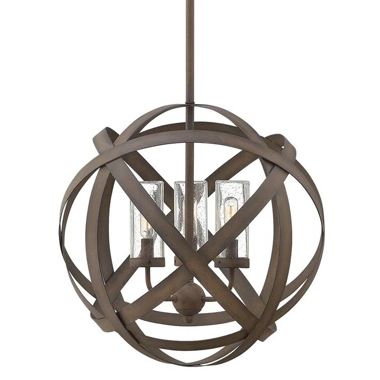 Hinkley Lighting 29703VI-LL Outdoor Pendant Vintage Iron Metal Carson