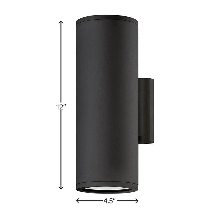 Silo 2 - Bulb 12" H Outdoor Armed Sconce