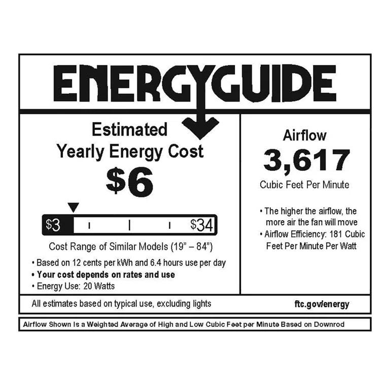 Collier 54" LED Smart Fan