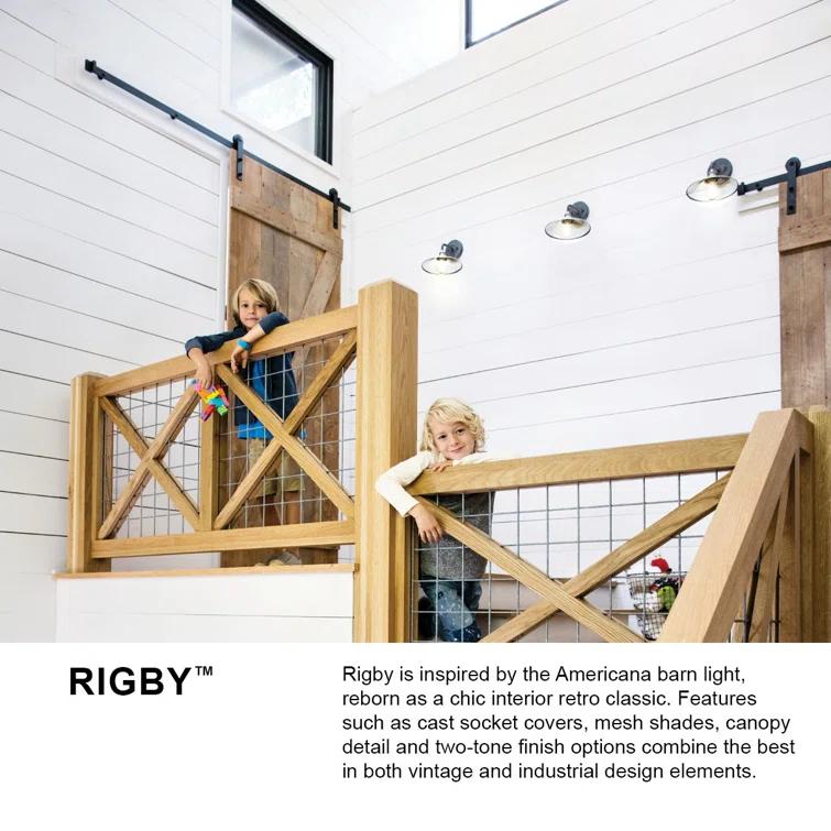 Rigby Single Light Industrial Bath Vanity Fixture