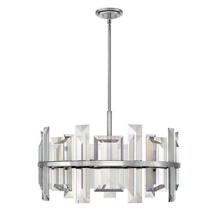 Odette 9 - Light Wagon Wheel Chandelier