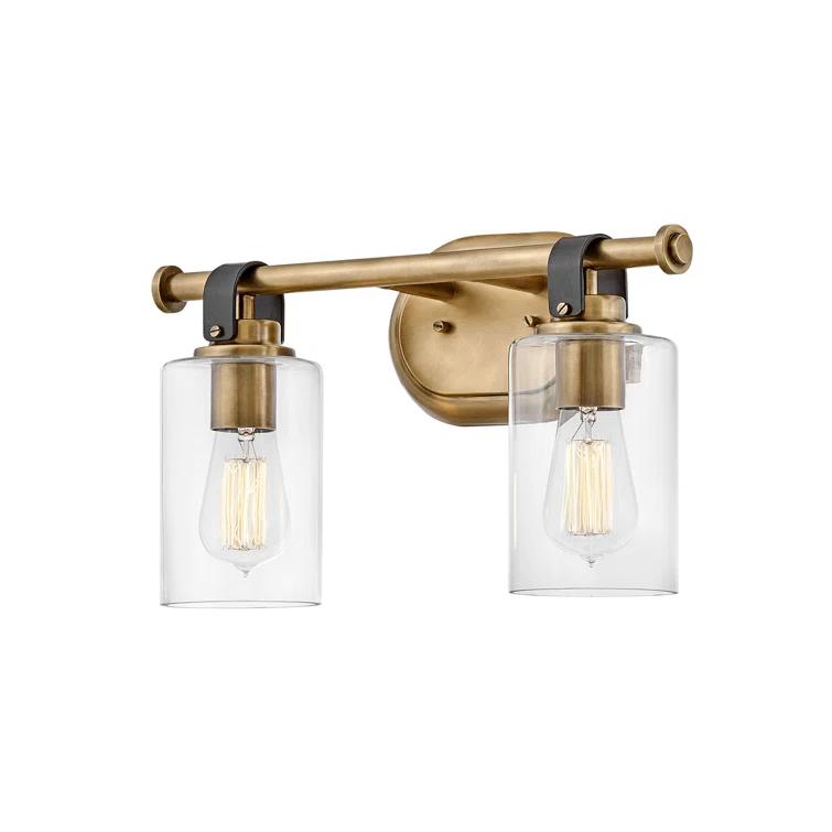 Hinkley Lighting - Two Light Vanity - Halstead - 2 Light Bath Vanity-Heritage