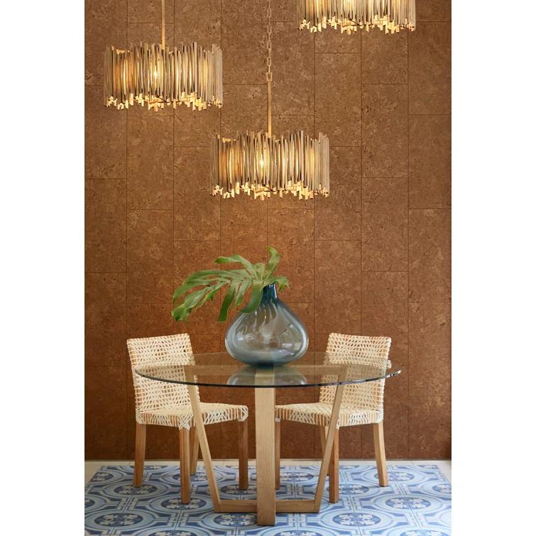 Hinkley Roca 20" Three-Light Hand-Painted Modern Chandelier by Lisa McDennon