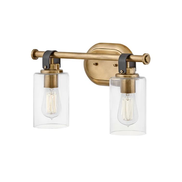 Hinkley Lighting - Two Light Vanity - Halstead - 2 Light Bath Vanity-Heritage