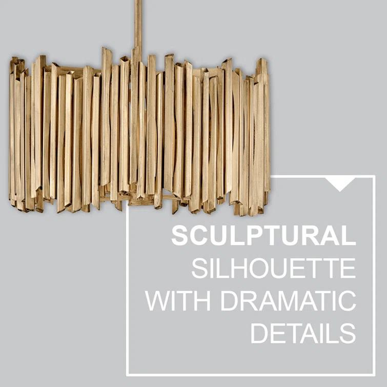 Hinkley Roca 20" Three-Light Hand-Painted Modern Chandelier by Lisa McDennon