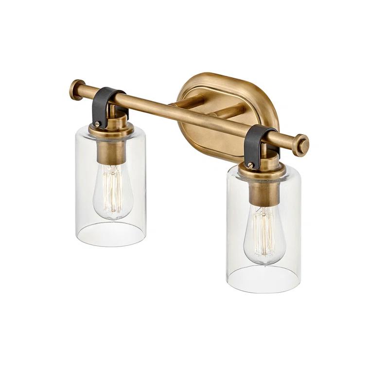 Hinkley Lighting - Two Light Vanity - Halstead - 2 Light Bath Vanity-Heritage