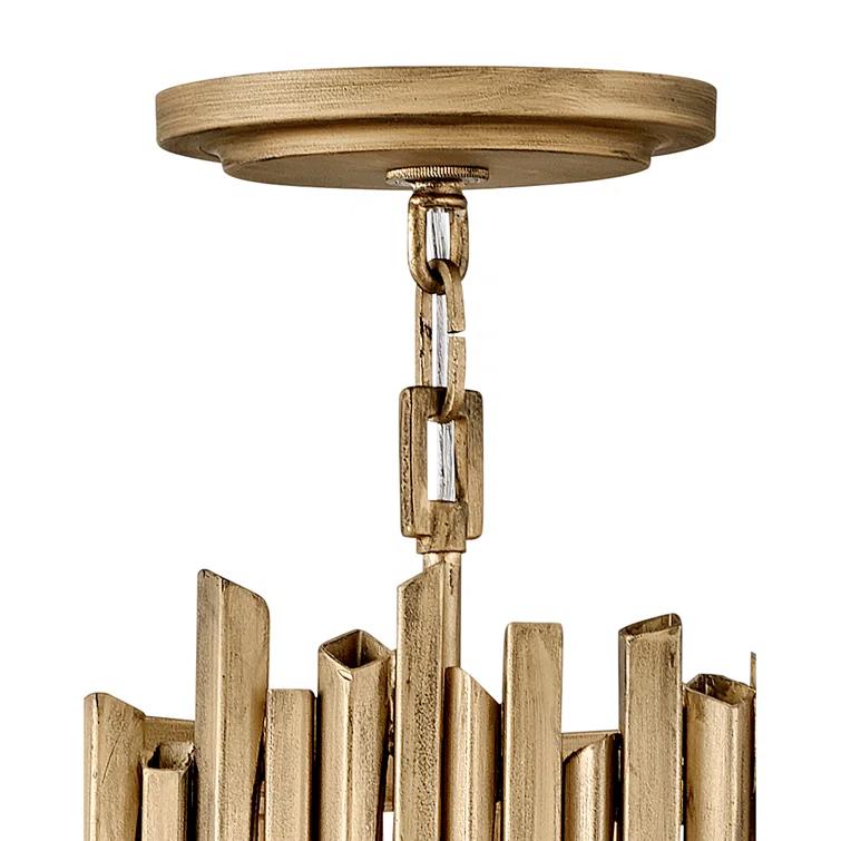 Hinkley Roca 20" Three-Light Hand-Painted Modern Chandelier by Lisa McDennon
