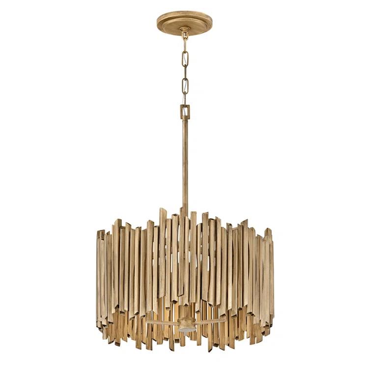 Hinkley Roca 20" Three-Light Hand-Painted Modern Chandelier by Lisa McDennon