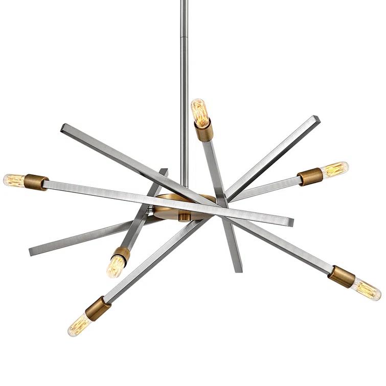 Archer 6-Light Sputnik Articulating Single Tier Chandelier