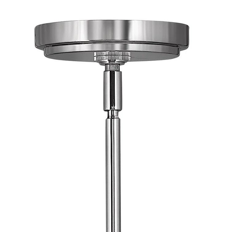 Fredrick Ramond Trinity Fabric Dimmable LED Tiered Chandelier