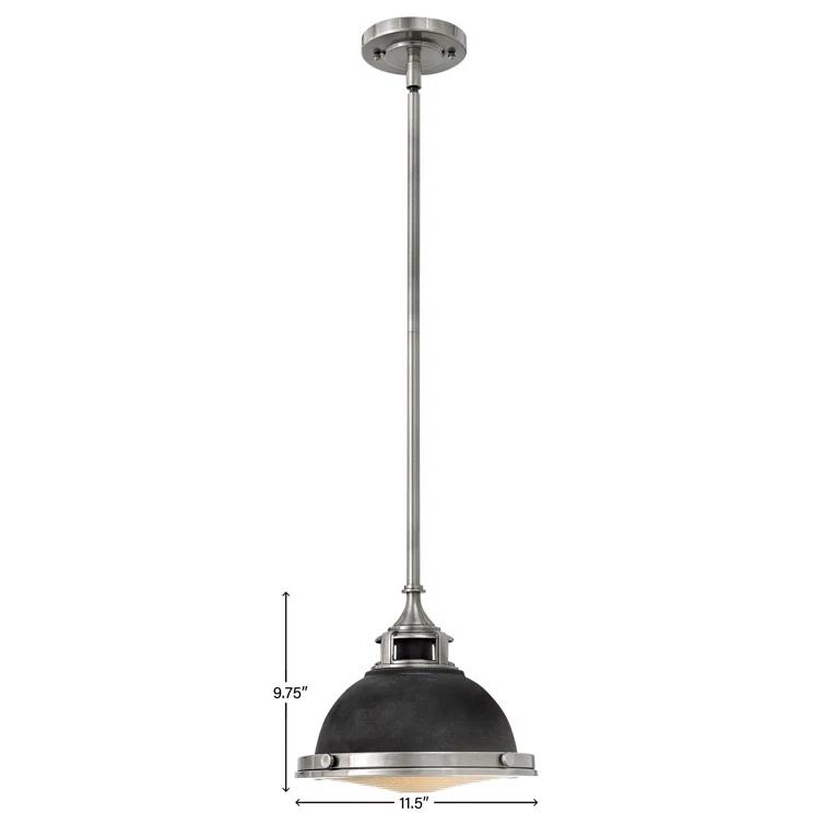Amelia 1 - Light Single Dome Pendant