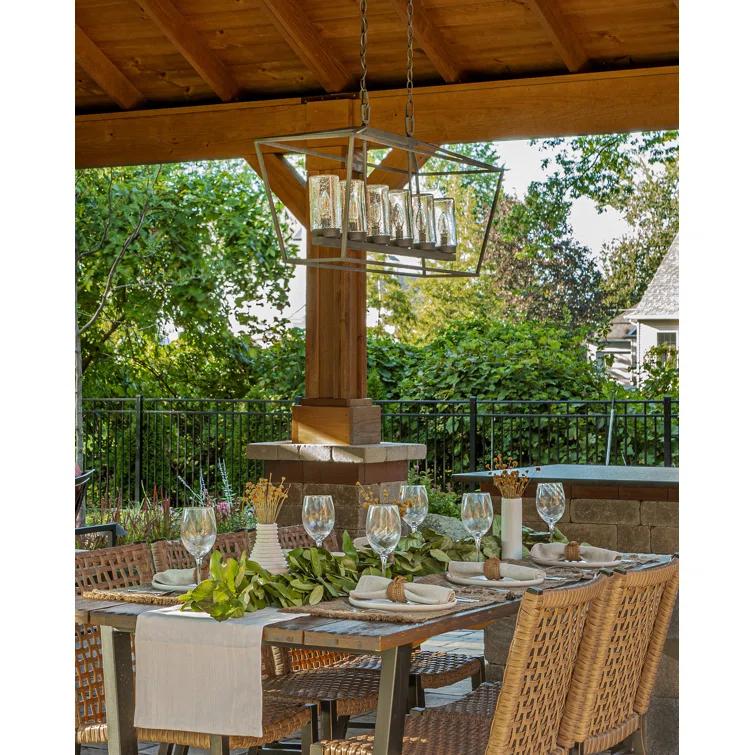 Alford Place 6-Light Outdoor 12v Chandelier w/ LEDs Included
