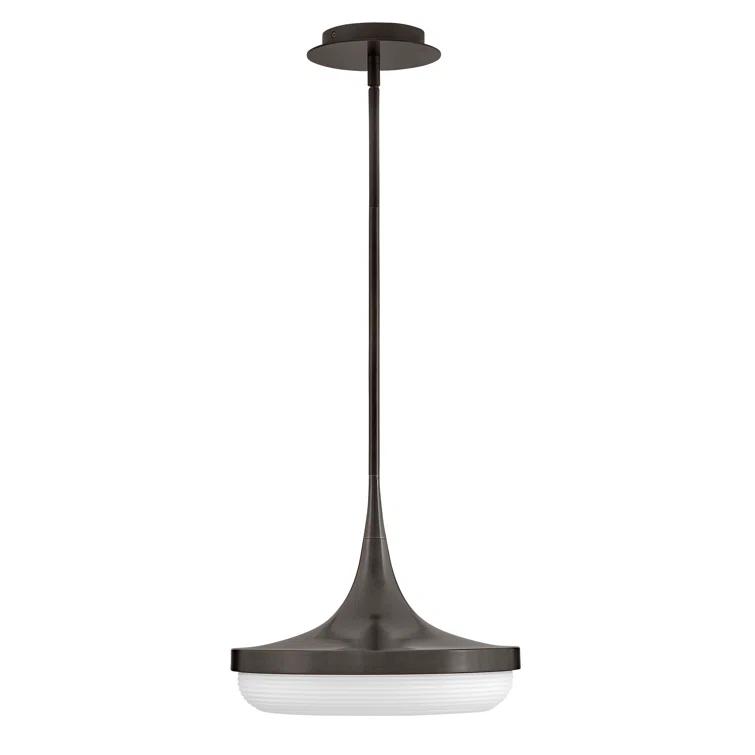 Elsa Integrated LED Convertible Pendant w/ Cased Opal Glass
