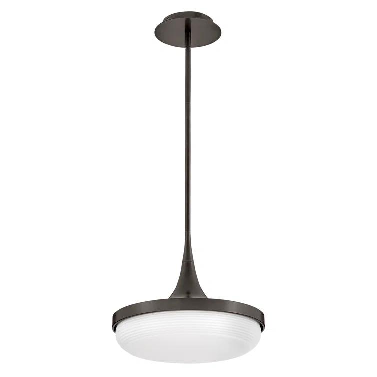 Elsa Integrated LED Convertible Pendant w/ Cased Opal Glass