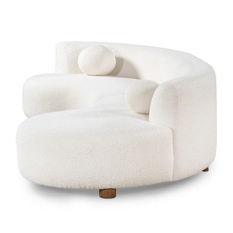 Octavia 2 - Piece Upholstered Curved Sectional