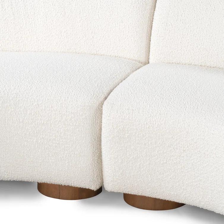 Octavia 2 - Piece Upholstered Curved Sectional