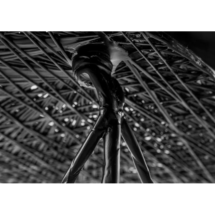 Black Carbon Fiber Epoxy Resin Bar Stool