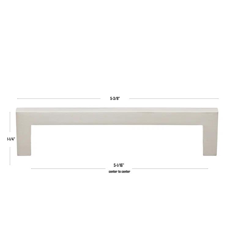 Kingston Collection Solid Square Bar Pull