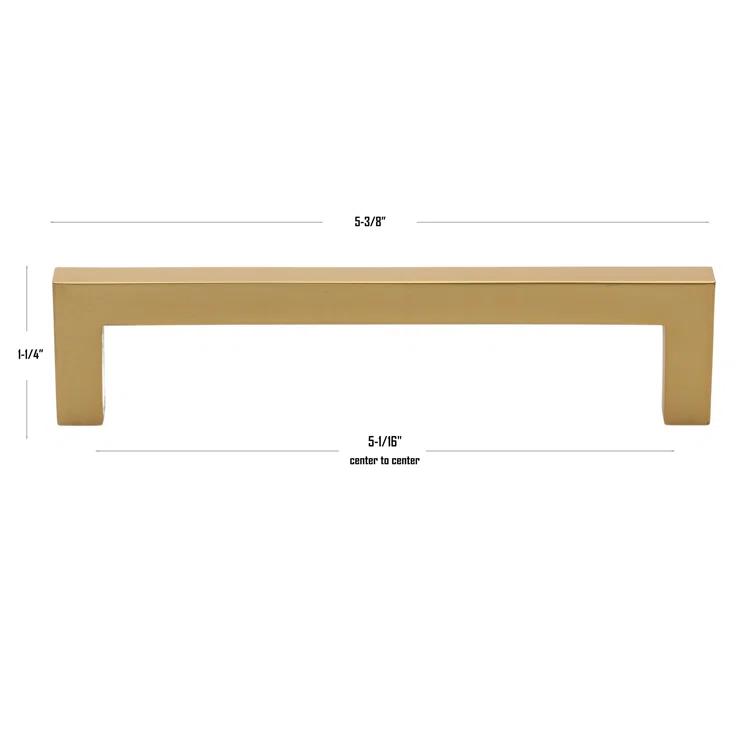 Kingston Collection Solid Square Bar Pull