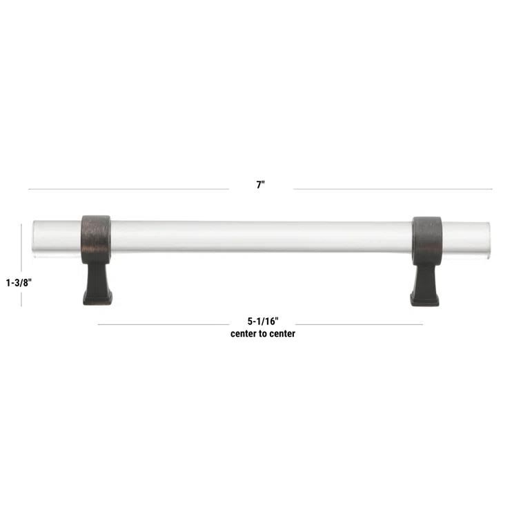 Center to Center Acrylic Bar Pull