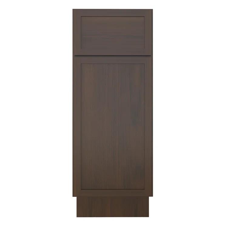 12" W Birch Plywood Freestanding Single Base Storage Cabinet