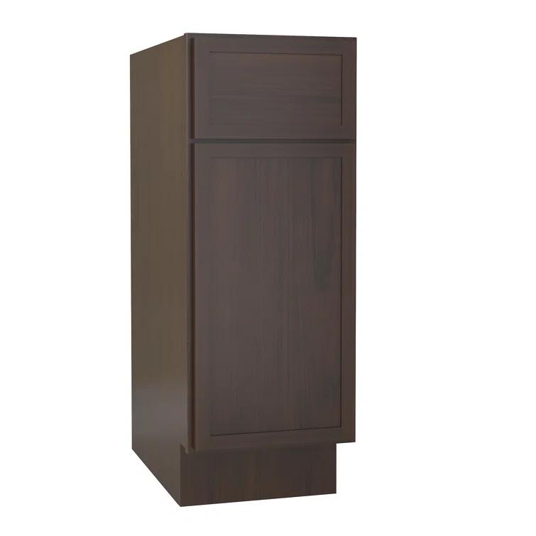 12" W Birch Plywood Freestanding Single Base Storage Cabinet