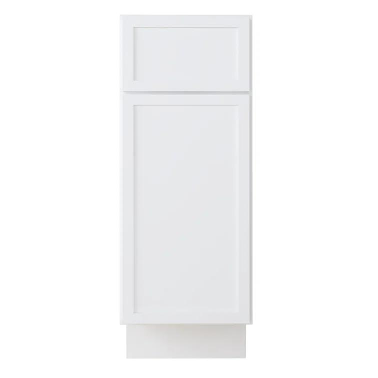 Vanity Art 12" W Birch Plywood Freestanding Single Base Storage Cabinet