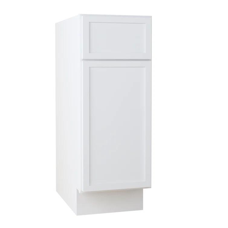 Vanity Art 12" W Birch Plywood Freestanding Single Base Storage Cabinet