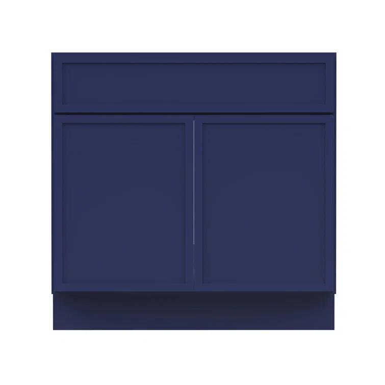 Vanity Art 39" W Birch Plywood Freestanding Single Base Storage Cabinet with Soft Close Door