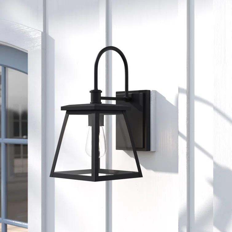 Wrentham Single Light Bell Outdoor Aluminum Wall Light