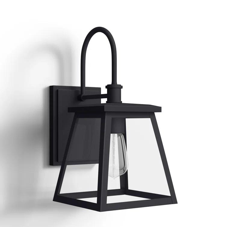 Wrentham Single Light Bell Outdoor Aluminum Wall Light