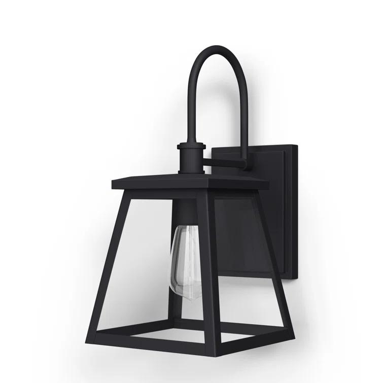Wrentham Single Light Bell Outdoor Aluminum Wall Light