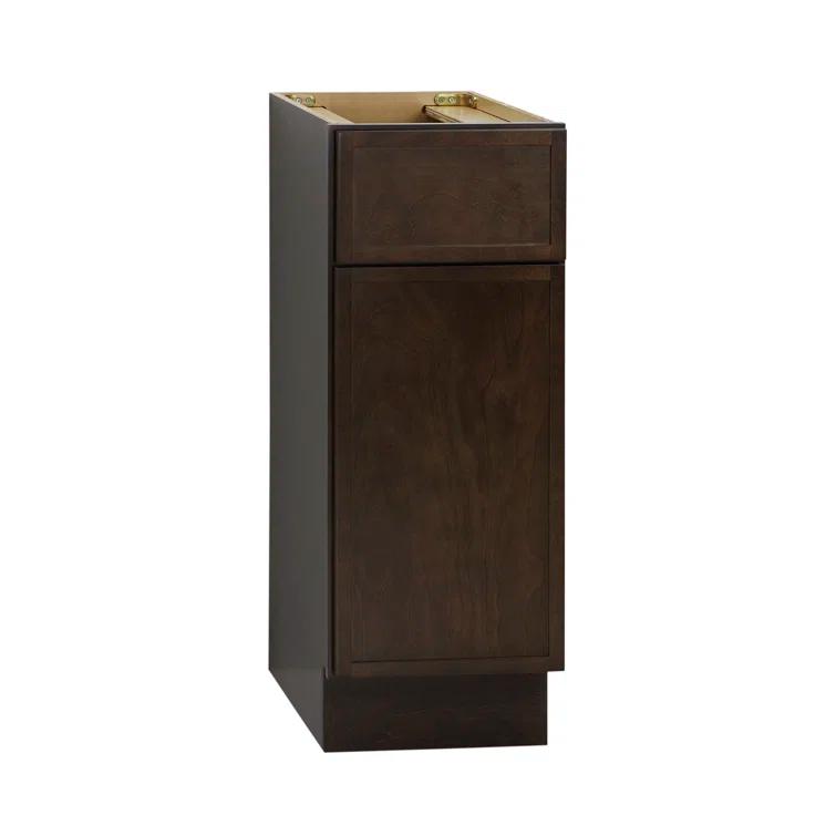 12" W Birch Plywood Freestanding Single Base Storage Cabinet