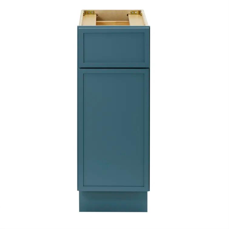 12" W Birch Plywood Freestanding Single Base Storage Cabinet