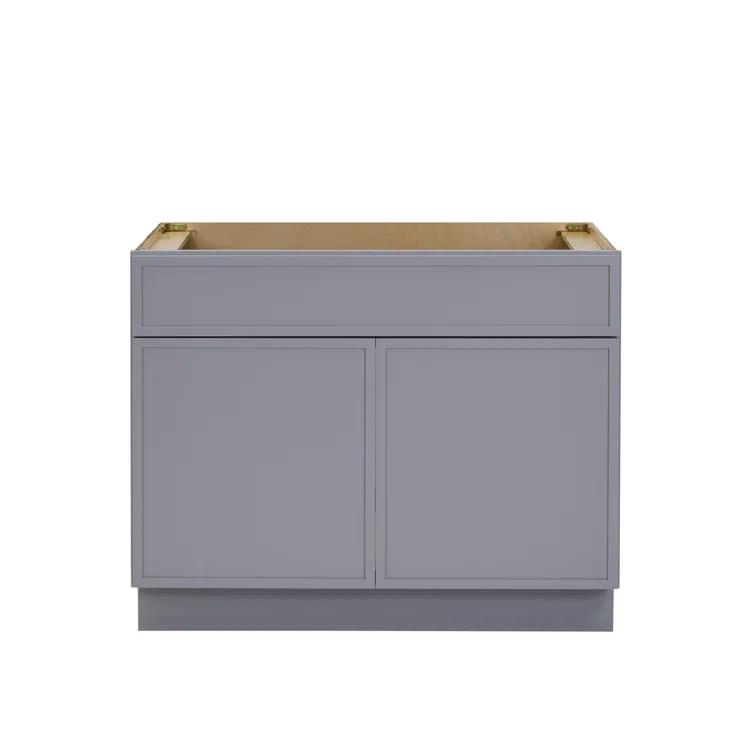 39" W Birch Plywood Freestanding Single Base Storage Cabinet with Soft Close Door